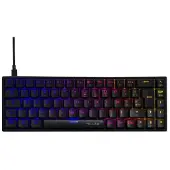 The G-Lab Titan White Red Switch Trådløst Mekanisk Gamingtastatur Spansk