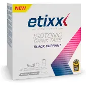 Etixx Isotonic Drink æske Med Isotoniske Brusetabletter Solbær 60 Enheder