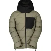 SCOTT Insuloft Warm, fiberdunjakke, herre, beige/sort
