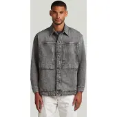 G-Star Unisex US Navy Shanorak - Grey - Men