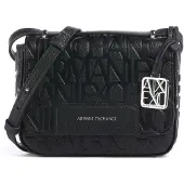 Armani Exchange Skuldertaske 'LIZ PEBBLE' sort