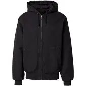 Superdry Superdrytil mænd. M5012234A Chaqueta Canvas Surplus Hooded sort (XXL), Casual, Bomuld