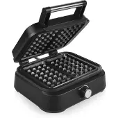 Princess 132398 Iron Deluxe - Vaffeljern - 1.5 kW - mat sort