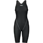 Arena Sportsbadedragt 'POWERSKIN ST NEXT OB' lysegrå / sort
