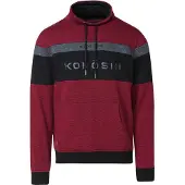 KOROSHI Pullover mørkegrå / rød / sort