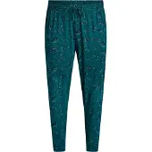 Zizzi Pyjamasbukser 'Mdana' turkis / smaragd / mørkegrøn