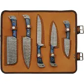 Damascus Umbra River Kitchen Set w roll