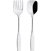 Iittala Citterio 98 serveringsbestik 2 dele Blank rustfrit stål