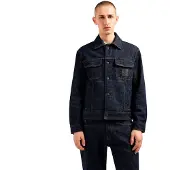 Armani Exchange A|X Armani Exchangetil mænd. XM000343AF12284MB001 Navy trucker-jakke (XS), Casual, Bomuld, Blå