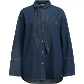 Object Oversized Denimskjorte