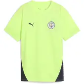 Puma Manchester City Fc 25/26 Træning Junior T-shirt Med Korte ærmer
