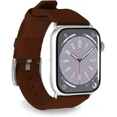 Puro PUAW40ECLASSICBRWN, Urrem, Apple, Apple Watch, Læder, Metal, Sølv