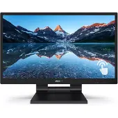 Philips 242B9T - LED-skærm - 24 - touchscreen - 1920 x 1080 Full HD (1080p) @ 60 Hz - IPS - 250 cd/m² - 1000:1 - 5 ms - HDMI, DVI-D, VGA, DisplayPort - højtalere - sort struktur