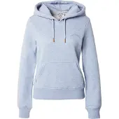 Superdry Superdrytil kvinder. W2012559A Essential Logo sweatshirt blå (L), Casual, Bomuld, Lange ærmer