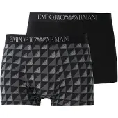 Emporio Armani Boksershorts grå / lysegrå / sort