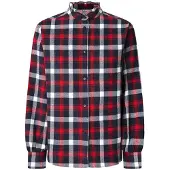 Pepe Jeans Pepe Jeanstil kvinder. PL3051311 Bluse Miya rød (L), Casual, Bomuld, Lange ærmer