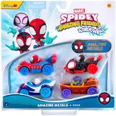 Spidey and his Amazing Friends Biler - Water-Webs - 4-pak - - OneSize - Bil