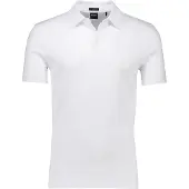 BOSS Slim fit poloshirt i interlockbomuld