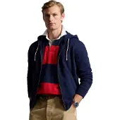 Ralph Lauren Polo Ralph Laurentil mænd. 710813297004 RL-sweatshirt med marineblå hætte (XXL), Casual, Bomuld, Lange ærmer
