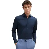 BOSS Hank Spread Skjorte Med Lange ærmer