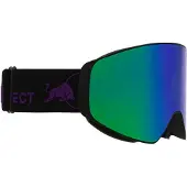 Red Bull Spect Eyewear - Skibriller - Jamm Black - Smoke With Purple Mirror til UnisexUld - Sort