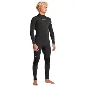 Quiksilver Prologue 4/3 Mm Langærmet Neopren-dragt Med Lynlås På Ryggen