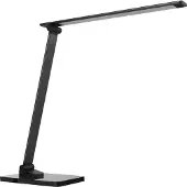 Unilux POPPY, Sort, Aluminium, Glas, Kontor, Sort, 2 År, LED