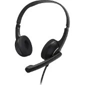 Hama HS-P150 V2 On-Ear Office Headset med 3,5 mm-stik - Sort