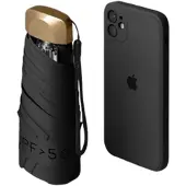 INF Kompakt paraply foldbar Black
