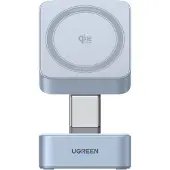 UGREEN MagFlow Qi2.2 25 W 2-in-1 Magnetic Wireless Charger