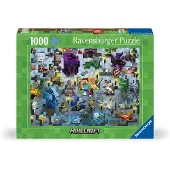 Ravensburger Puslespil 1000 Udfordring. Minecraft
