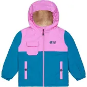 Picture - Skijakker børn - Snowy Jkt Super Pink til Unisex - Børnetoj Størrelse 97 cm - Lyserød