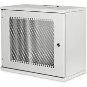 Digitus Professional Soho Series DN-19-09U-S-PD - Kabinet - vægmonterbar - grå, RAL 7035 - 9U - 19