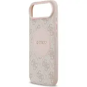 GUESS 4G Circle Classic Logo MagSafe-etui til iPhone Air - pink