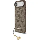 GUESS iPhone Air 4G Charm Hybrid Cover - MagSafe-kompatibel - Brun