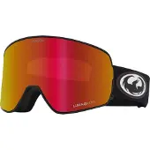 Dragon - Skibriller - NFX2 Oldskool - Lumalens Red Ion + Lumalens Lt Rose til UnisexUld - Sort