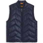 BOSS BOSStil kvinder. 50542453 Navy Palattini Vest (48), Casual, Polyester, Blå