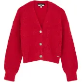 We fashion Cardigan rød