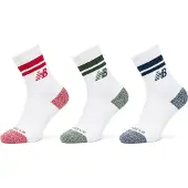 New Balance Active Lifestyle Striped Crewsokker Assorteret