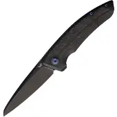 Legion Steel Knives Asgeir Solv Framelock Black