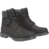 Timberland Timberlandtil kvinder. TB18658A0011 Læderstøvler 6 tommer sort (40 W), Fast, Blonder, Casual