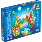 Geomag Magnetic Tiles Gems 60, Byggesæt, 3 År, Plast, Flerfarvet, 60 stk