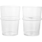 Ferm Living Boya drikkeglas højt 45 cl 2-pak Clear