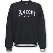 Only & Sons Junior Sweatshirt 'OSJConnor' sort / hvid