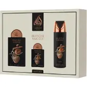 Lattafa Pride Brioche Vanille Giftset Eau De Parfum 100ml + 20ml + Deodorant 200ml Unisex Fragnance