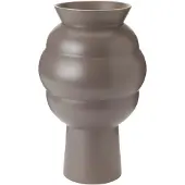 Knabstrup Keramik Tortus Archie vase No4 37 cm Dark grey