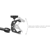 SmallRig 5624 Desktop Magic Arm with Crab-Shaped Clamp Kit