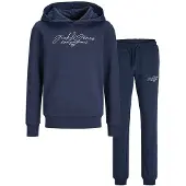 Jack & Jones Drengenes Scripted Tracksuit Blå Blazer