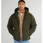 Jack & Jones Herre Brady Hætte Dunjakke Rosin