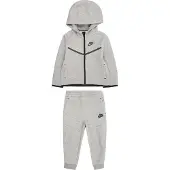 Nike Kids Joggingdragt 'TECH FLEECE' antracit / lysegrå / sort
